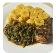 Bnanas Com Pixe  Feijão com Kizaca